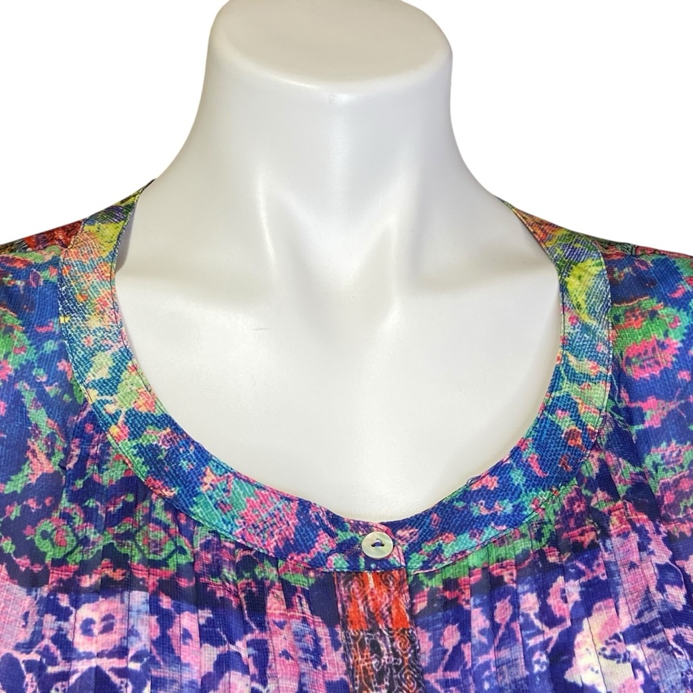 Daniel Rainn Multicolored Patterned Long Sleeve B… - image 4